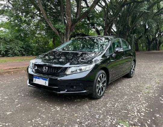 HONDA CIVIC 2.0 LXR 16V FLEX 4P AUTOMÁTICO